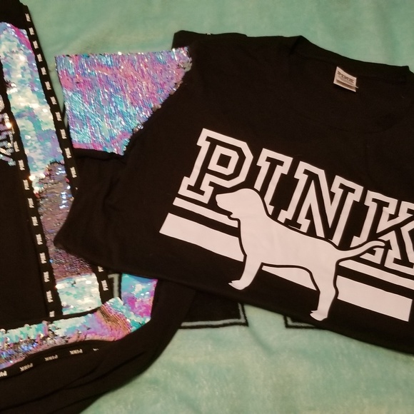 Vs pink sequin - Picture 3 of 5